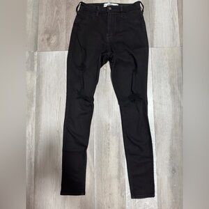 Hollister Curvy Ultra High Rise Jean Legging Size 3L